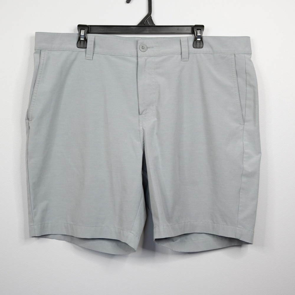 Travis Mathew Golf Shorts Mens 40 Gray Excellent Stretch Performance Casual